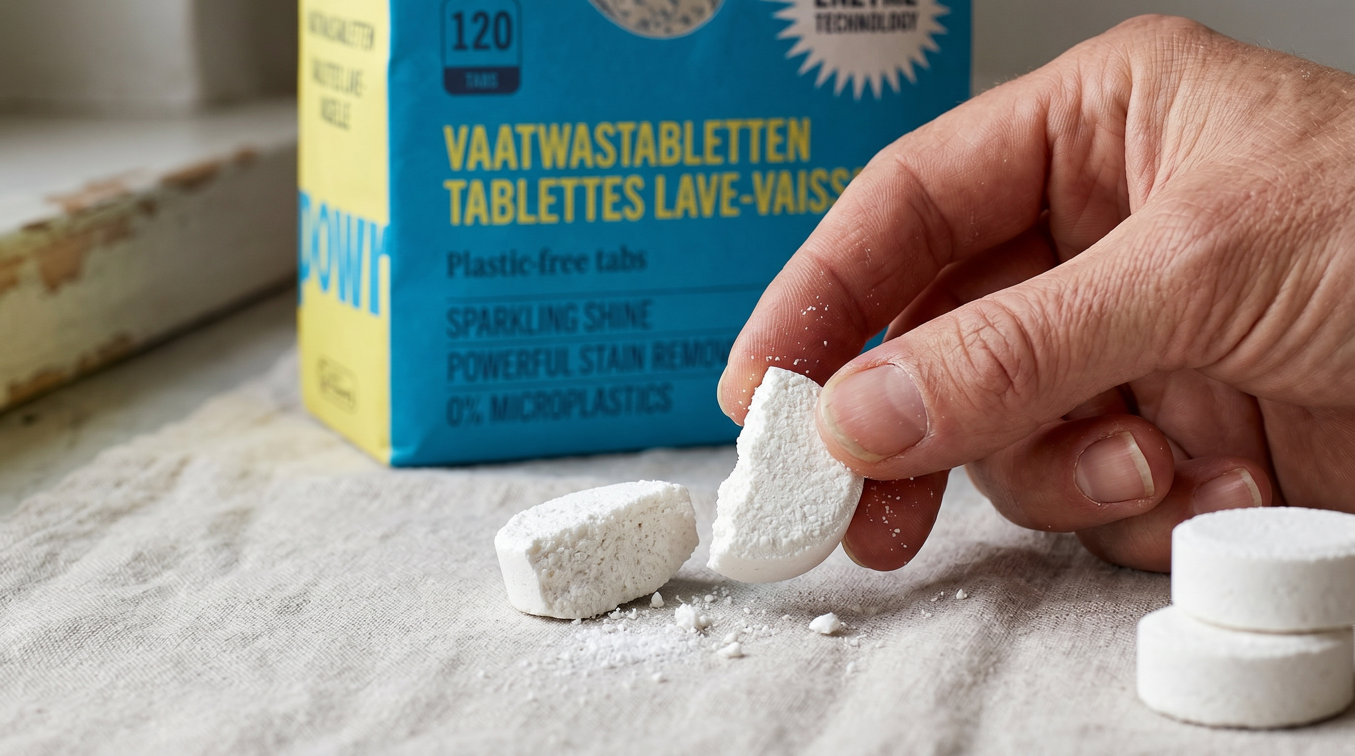 Vaatwasstrips of tabletten: wat wast beter af?