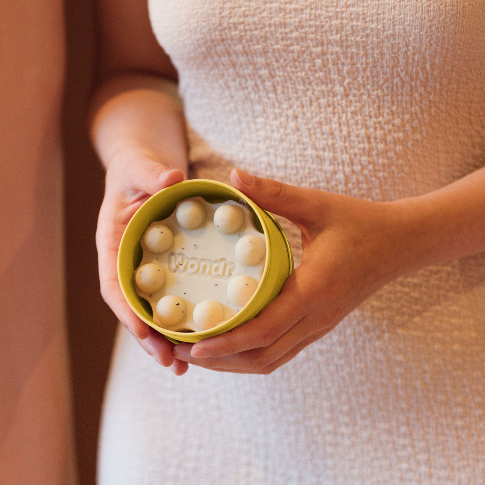 WONDR BEWAAR- EN REISDOOSJE YELLOW