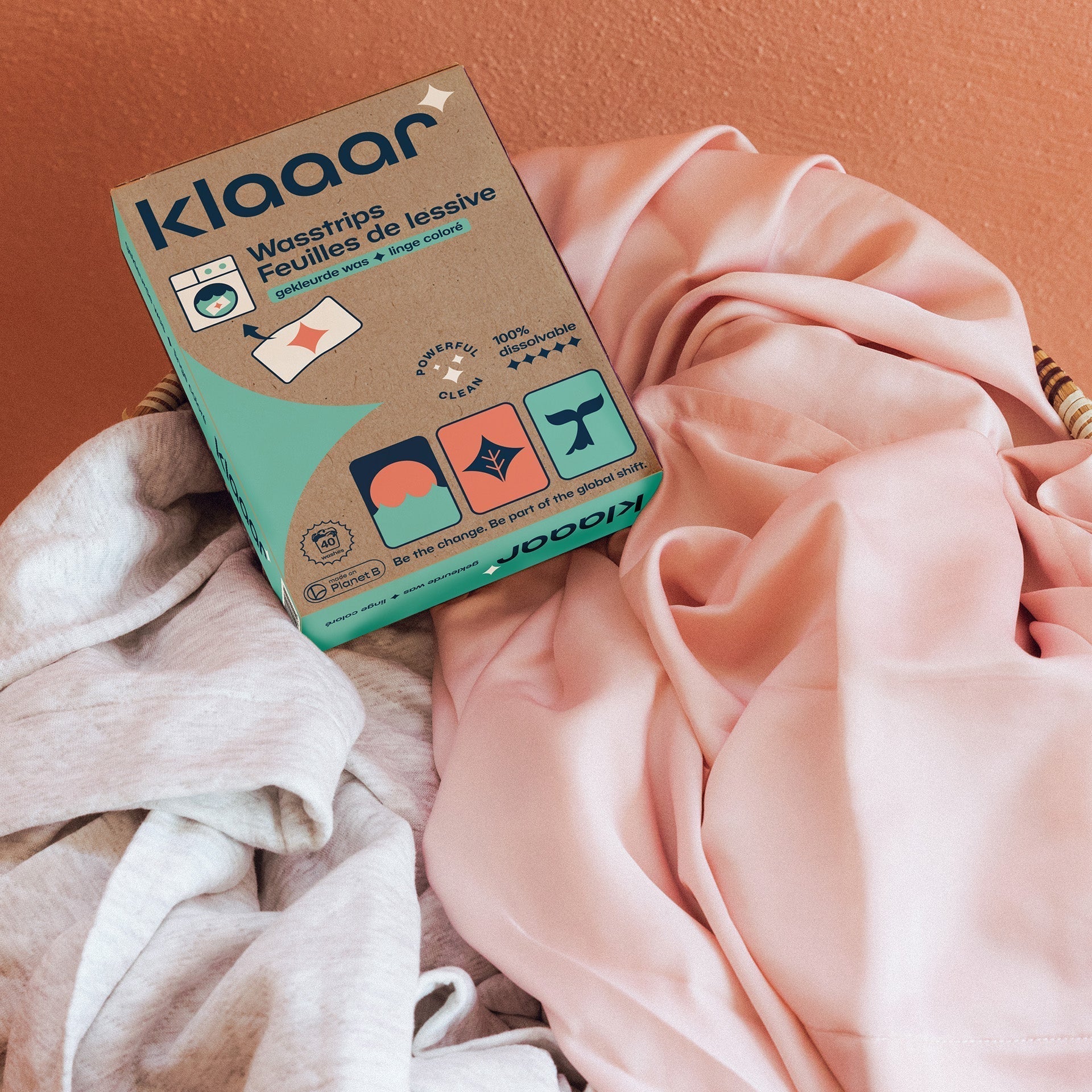 KLAAAR wasstrips voor gekleurde was | 2+1