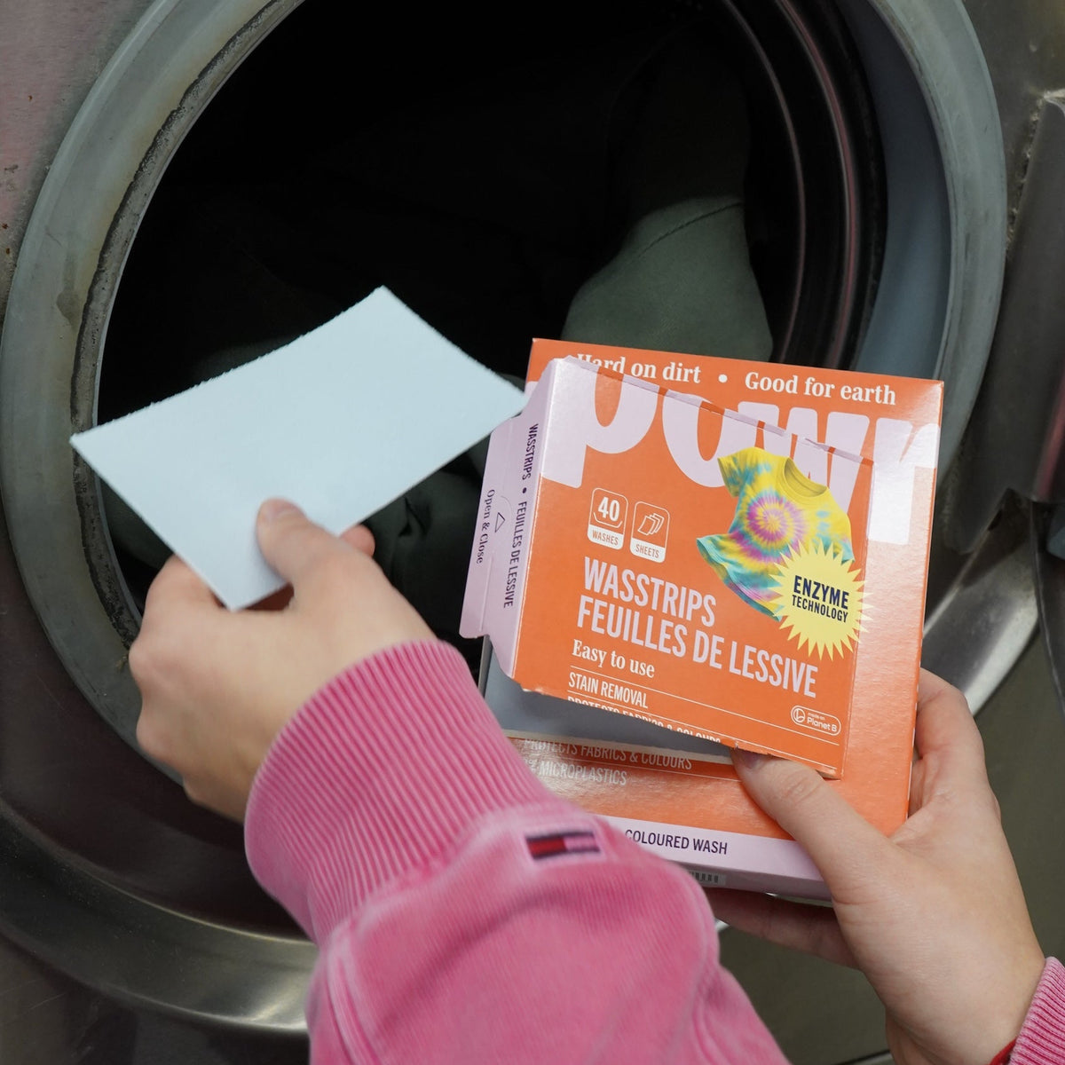 POWR Feuilles de lessive linge coloré