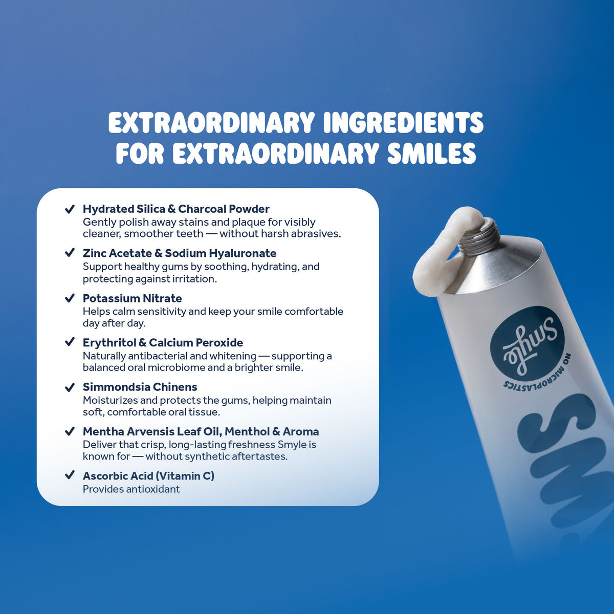 Smyle tandpasta tube | Non-fluoride
