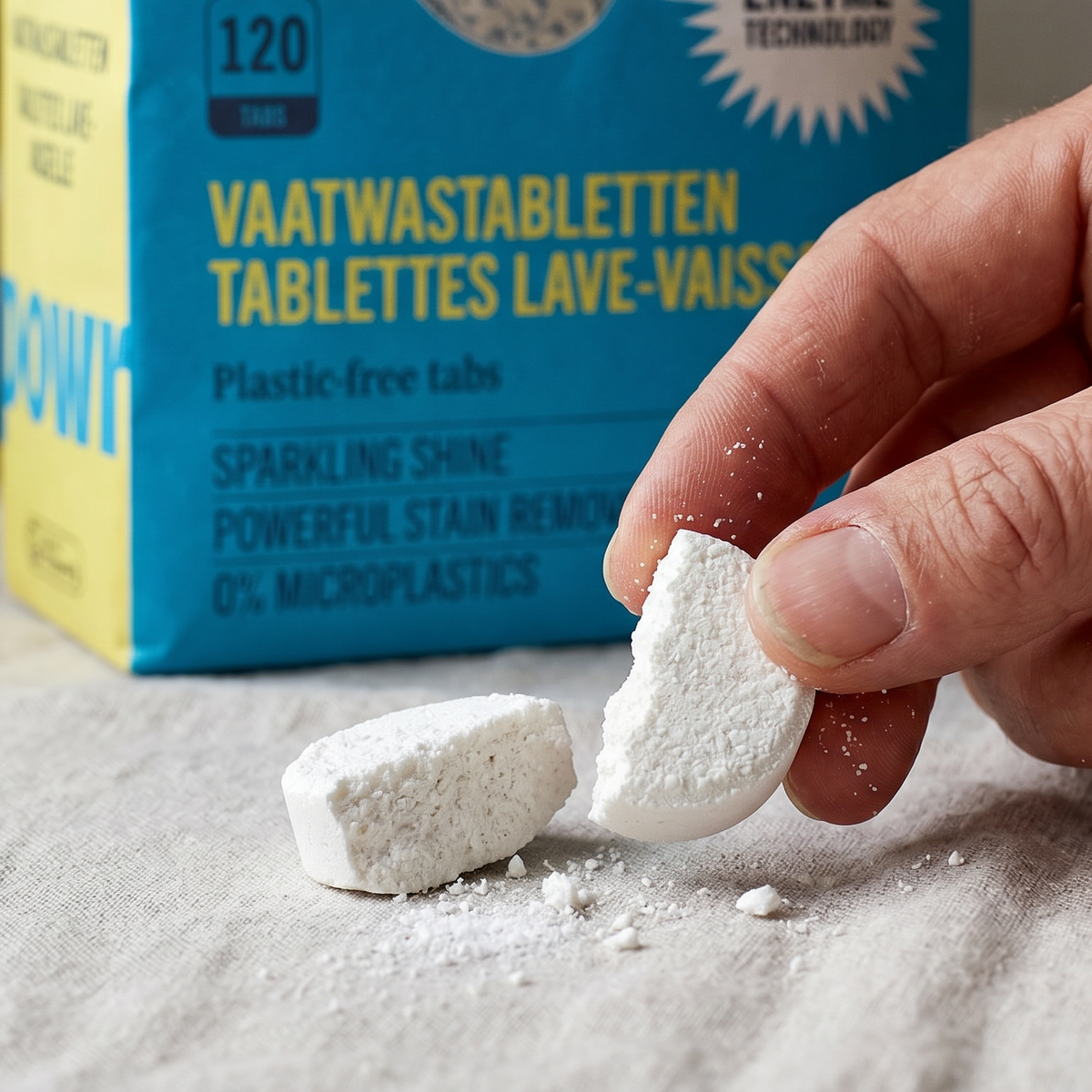 Krachtige reiniging met enzymen en zuurstofkracht