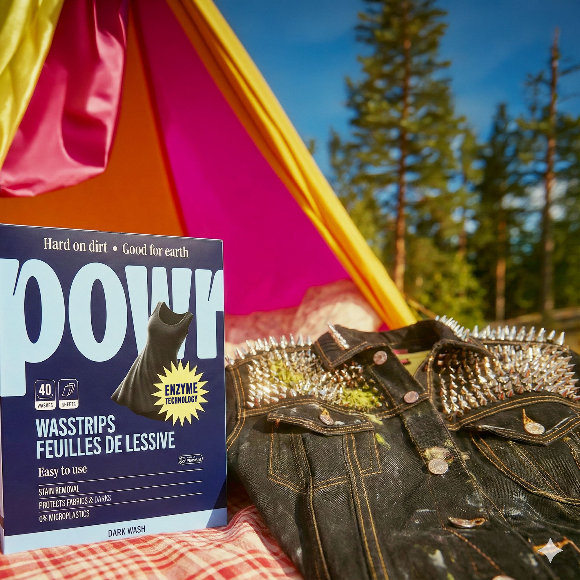 POWR Wasstrips voor donkere was