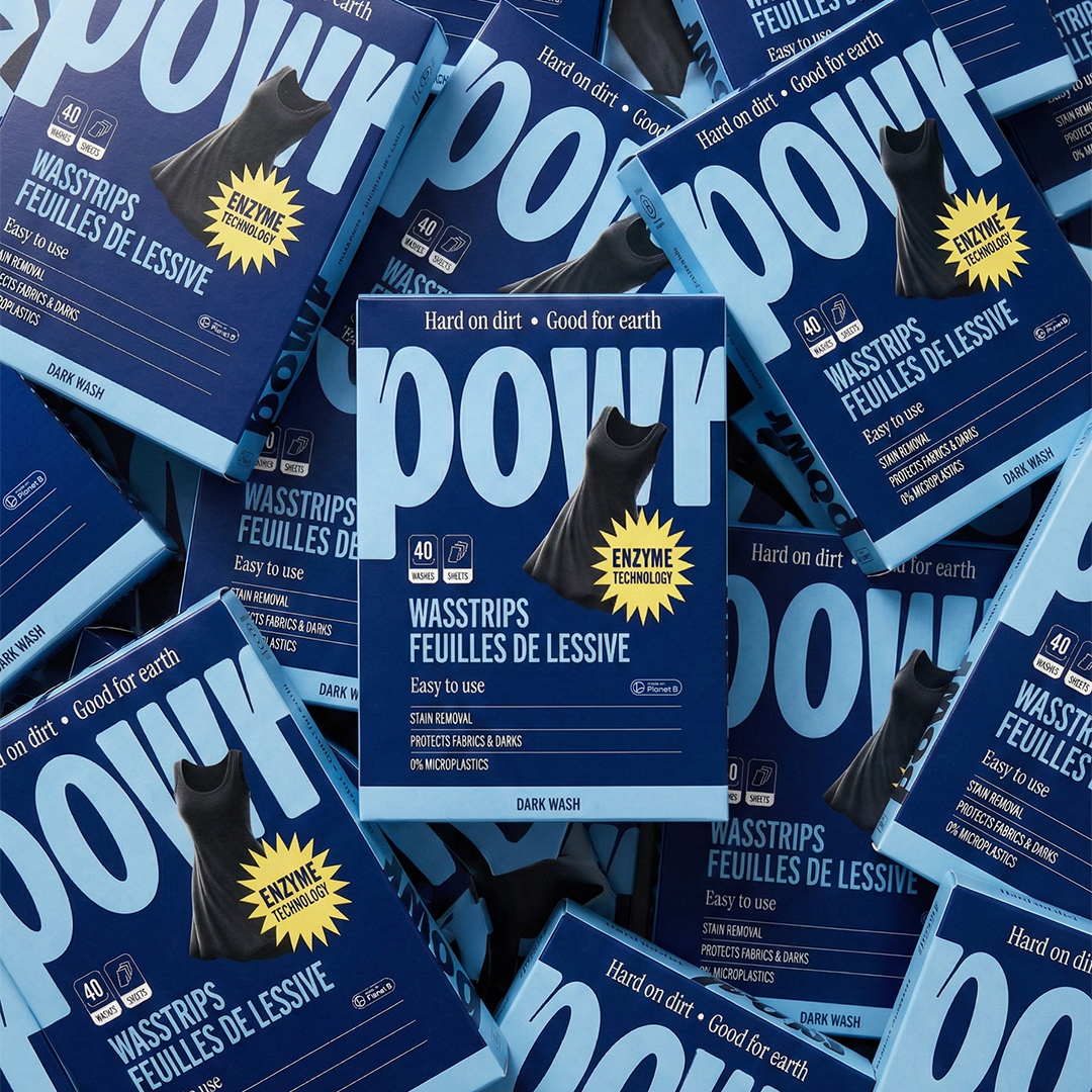 Jaarvoorraad Wasstrips voor donkere was | 8x40 wasbeurten