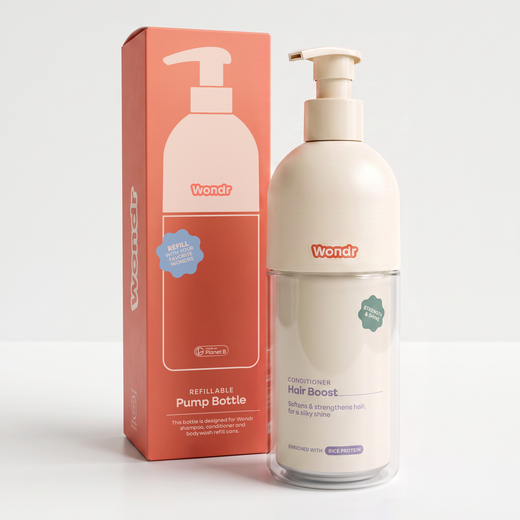 Refillable Pump Bottle