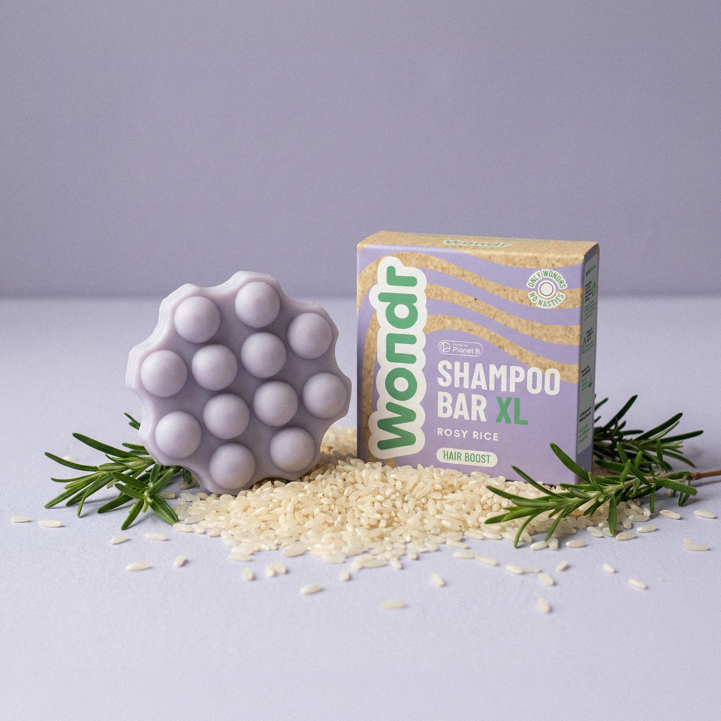 ROSY RICE | XL Shampoo Bar