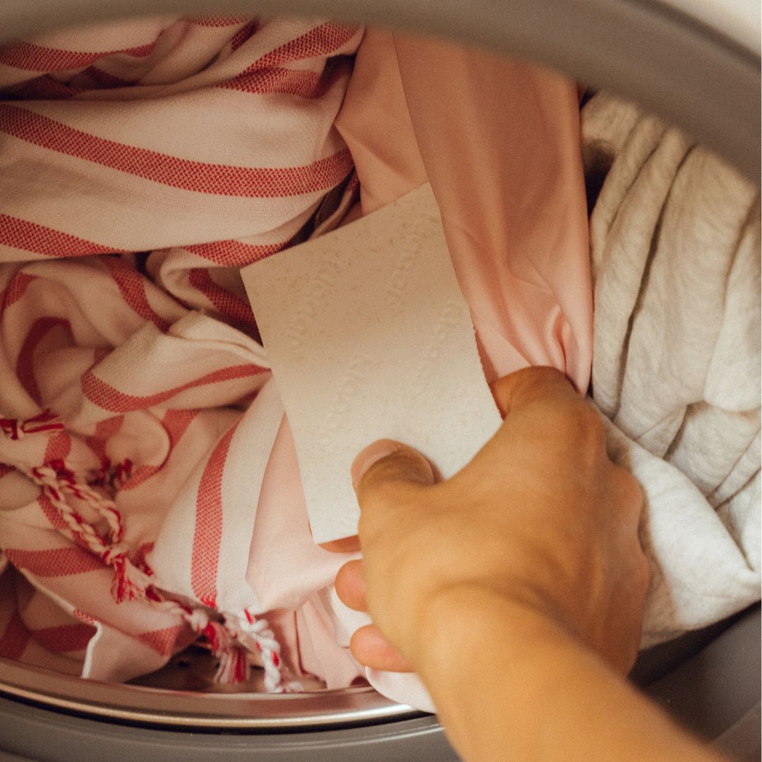 Approvisionnement annuel - bandes de cire pour le linge de couleur (6 x 40 lavages)