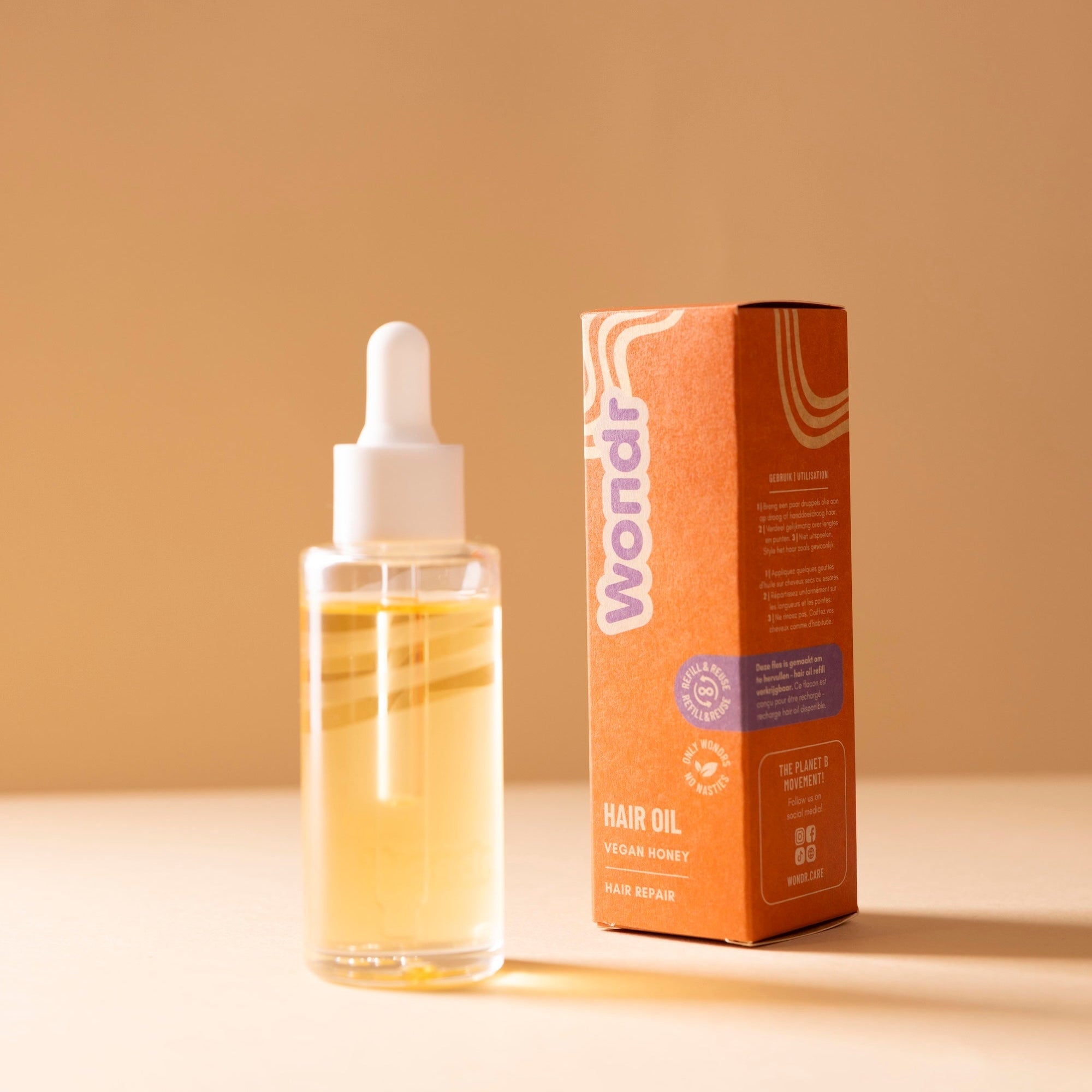 Vegan Honey Hair oil | Anti-pluis & herstel