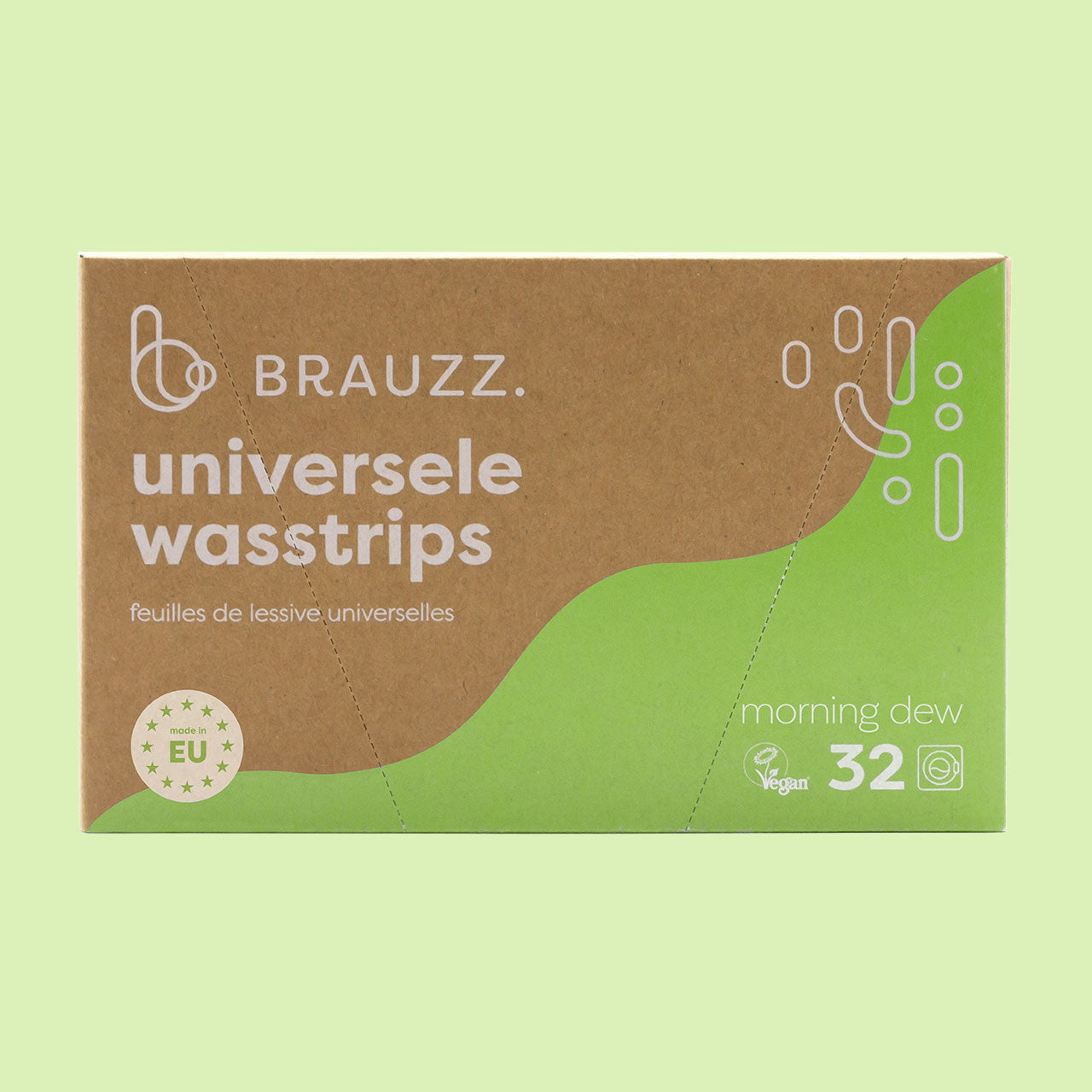 Jaarvoorraad Brauzz Universele Wasstrips