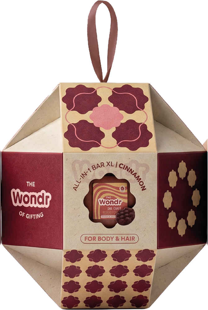 ONTDEK KERSTBAL CINNAMON