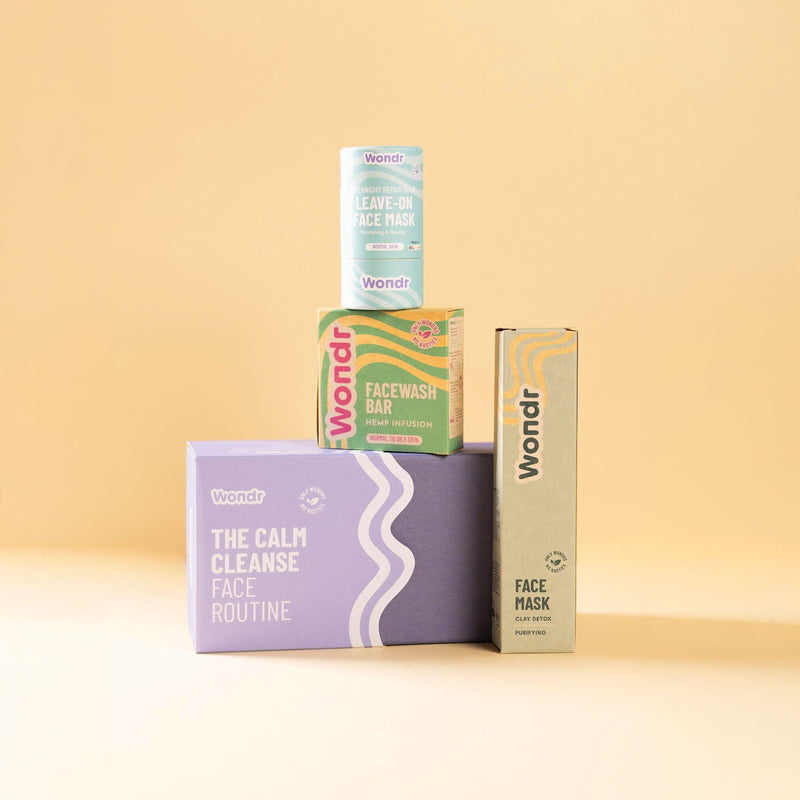 The Calm Cleanse Face Routine | Wondr Gift