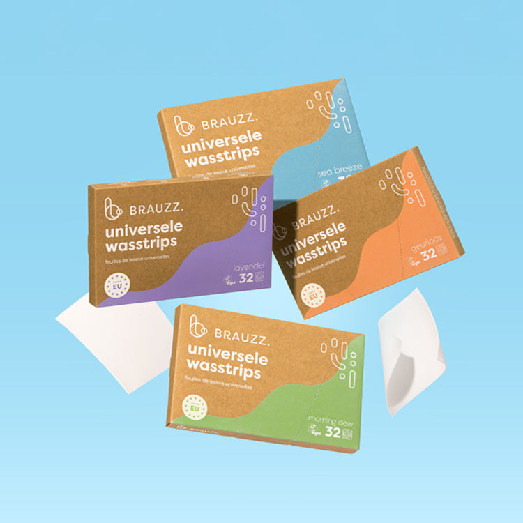 Jaarvoorraad Brauzz Universele Wasstrips